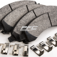 989 CARBON METALLIC BRAKE PAD SET
