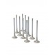 Audi 2.5L RS3, TT-RS ZRP Exhaust Valve Inconel +1.0mm (Set of 10)