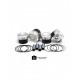 BMW M3 / Toyota Supra 3.0L B48 11:1 Wossner Piston Kit (Hard Anodised Coating)