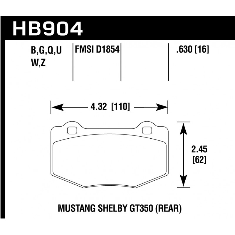 Brake Pad - DTC-30