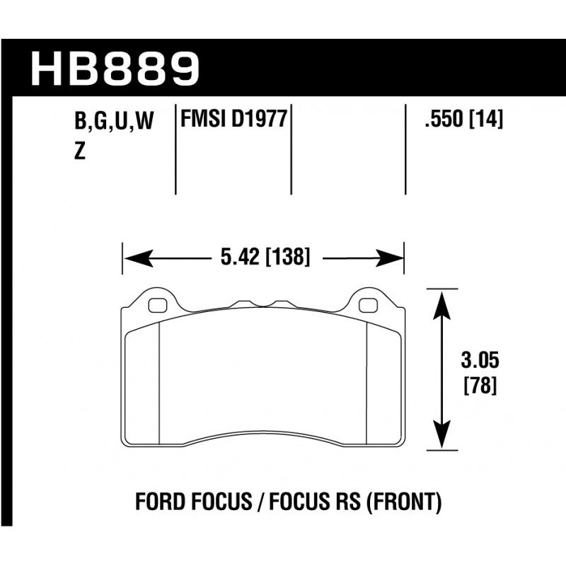 Brake Pad - DTC-30