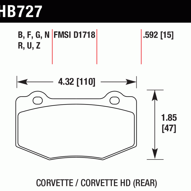 Brake Pad - DTC-30