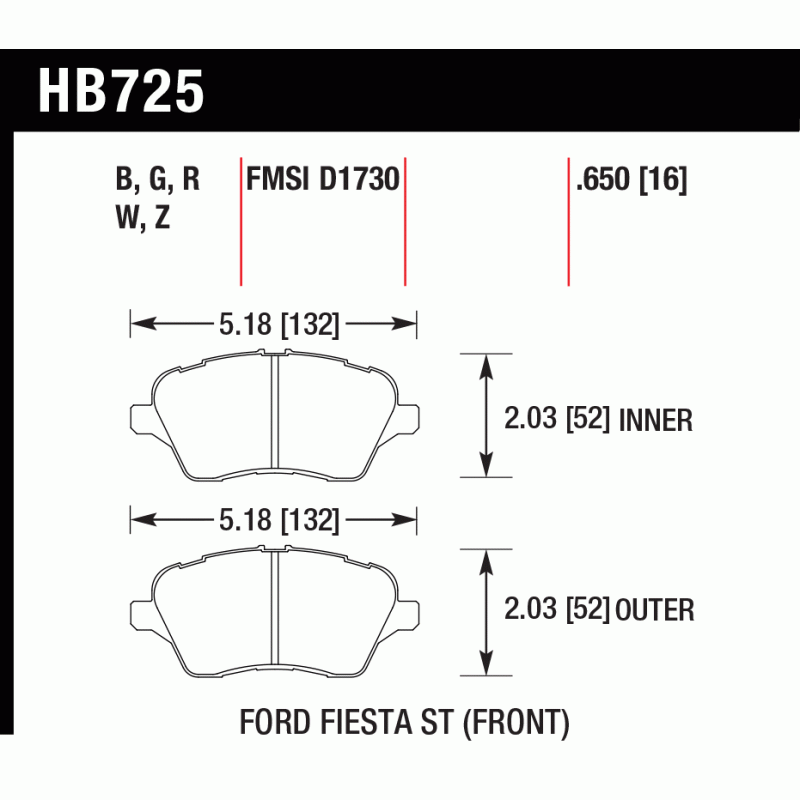 Brake Pad - DTC-30