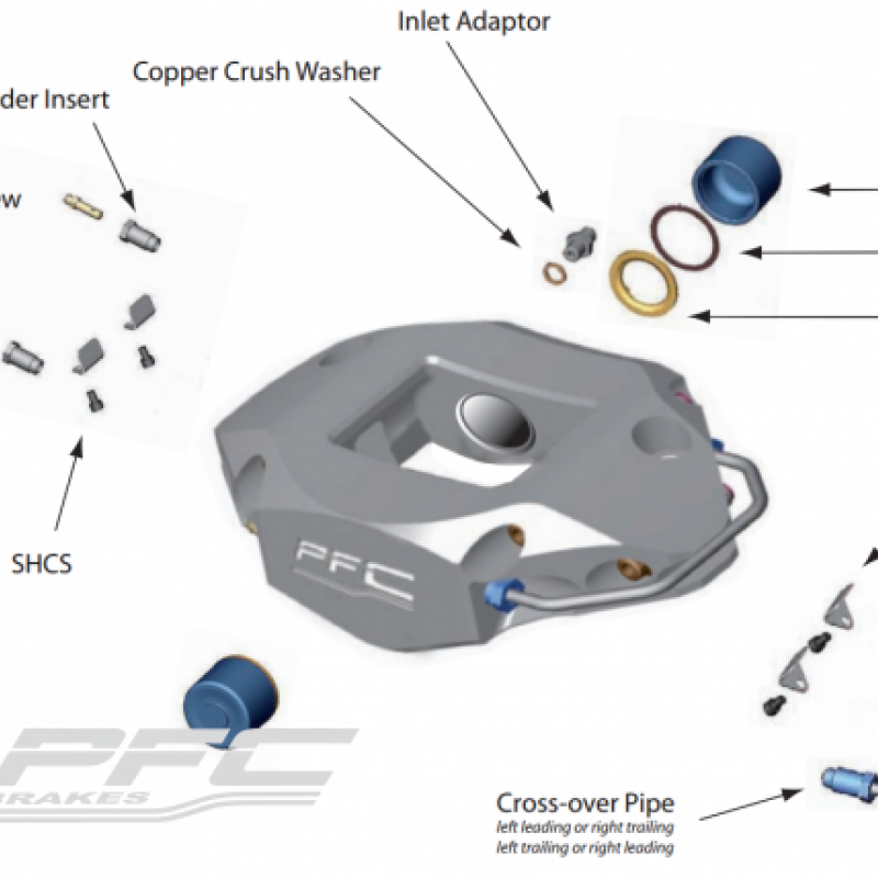 CALIPER - SILVER WITH RED LOGO