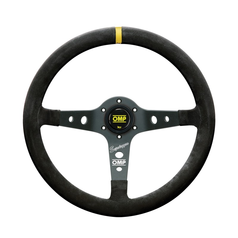 CORSICA SUPERLEGGERO:SUEDE LEATHER 350MM DIAMETER STEERING WHEEL