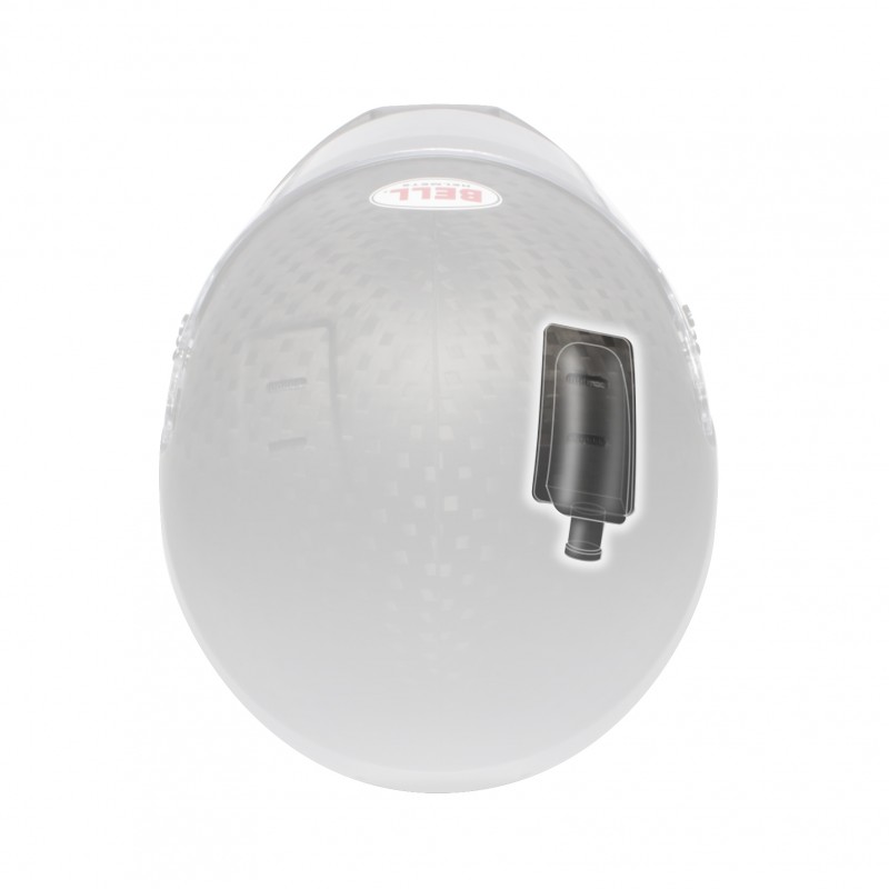 COVER PLATE & FORCED AIR QL NOZZLE - HP6/GT6 CLEAR BELL HELMET