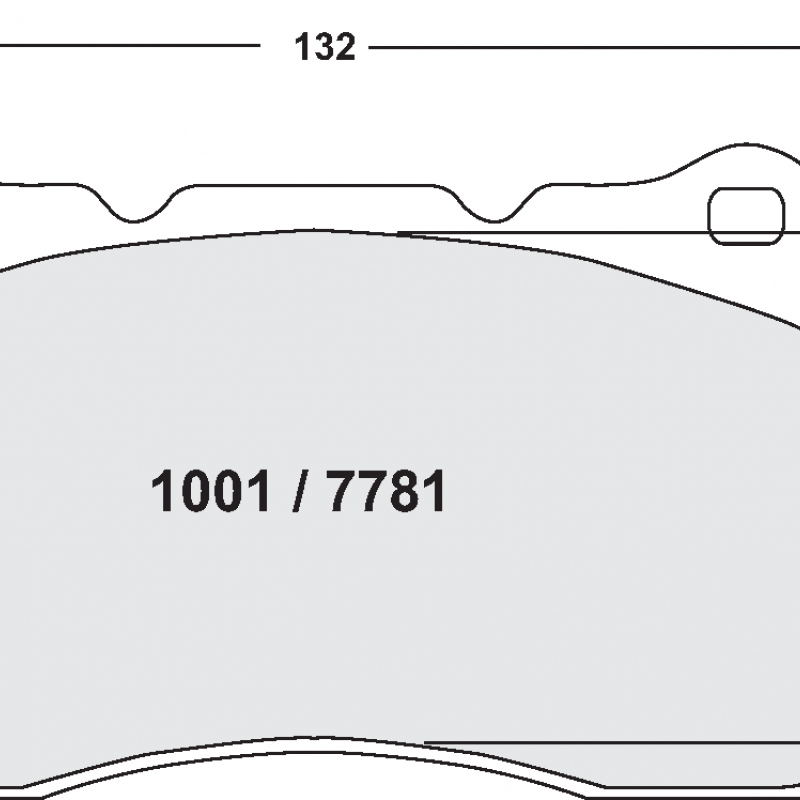 Degressive endurance compound. Race brake pads - Alfa Romeo / Aston Martin / Audi / Cadillac / Chevrolet / Citroen / Ferrari / Ford / Honda / Hyundai / Maserati / Mitsubishi / Range Rover / Renault / Seat / Subaru / Tesla / Vauxhall / Volvo / VW