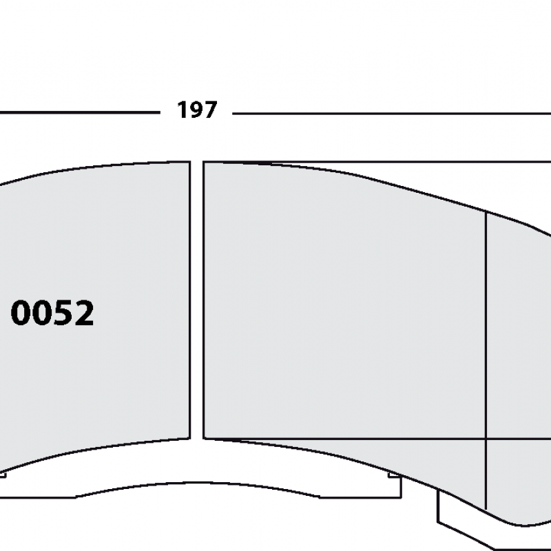 Endurance compound with less wear. Race brake pads - Buick / Chevrolet / GM / Oldsmobile Endurance compound with less wear. Race brake pads - Buick / Chevrolet / GM / Oldsmobile