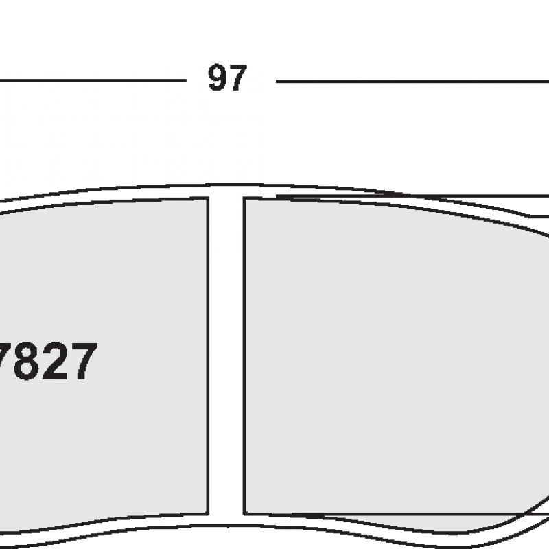 Endurance compound with less wear. Race brake pads - PFC