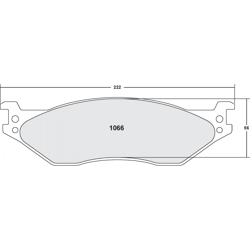 Fast road / track day compound. Street brake pads - Ford / Navistar