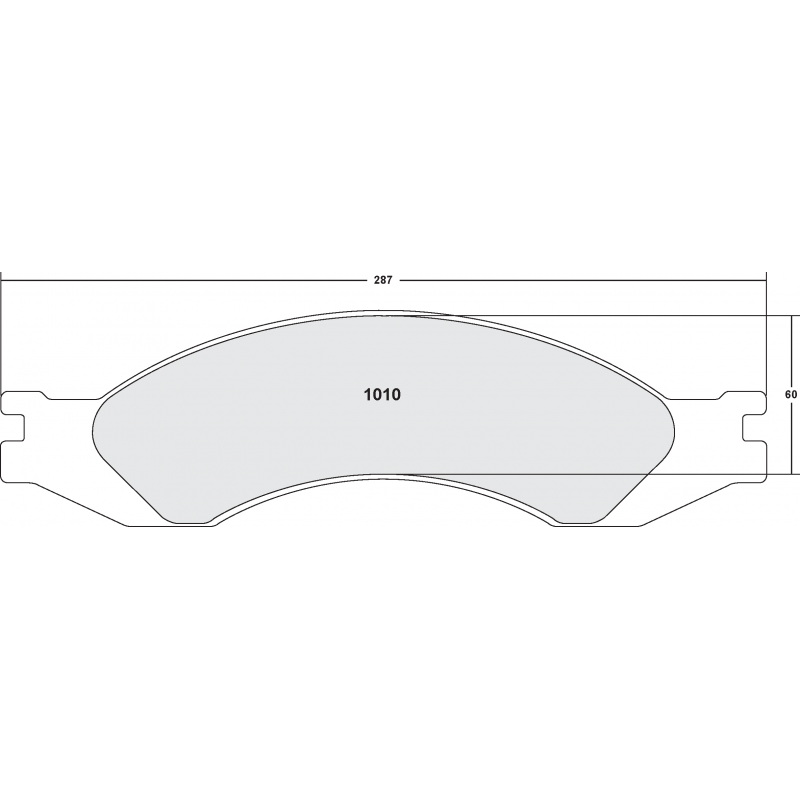 Fast road / track day compound. Street brake pads - GMC front + rear pad