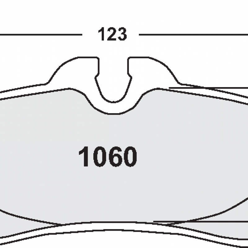 Fast road / track day compound. Street brake pads - Mini Cooper JCW rear pad