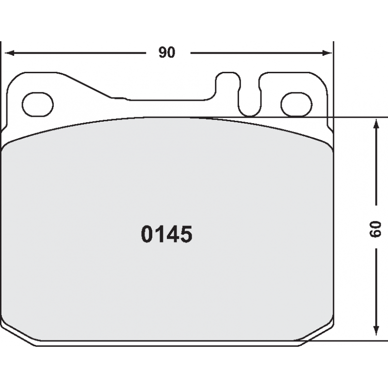 Fast road / track day compound. Street brake pads - PFC