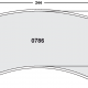 Fast road / track day compound. Street brake pads - PFC
