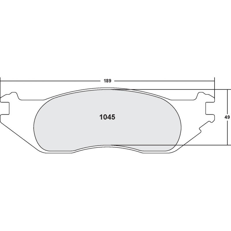Fast road / track day compound. Street brake pads - PFC