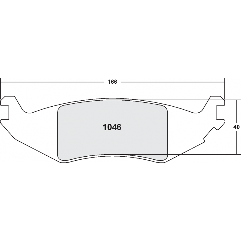 Fast road / track day compound. Street brake pads - PFC