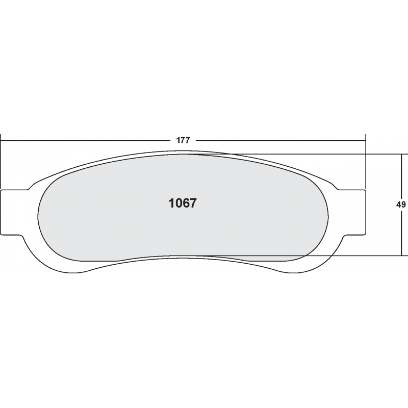 Fast road / track day compound. Street brake pads - PFC