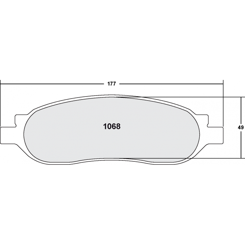 Fast road / track day compound. Street brake pads - PFC