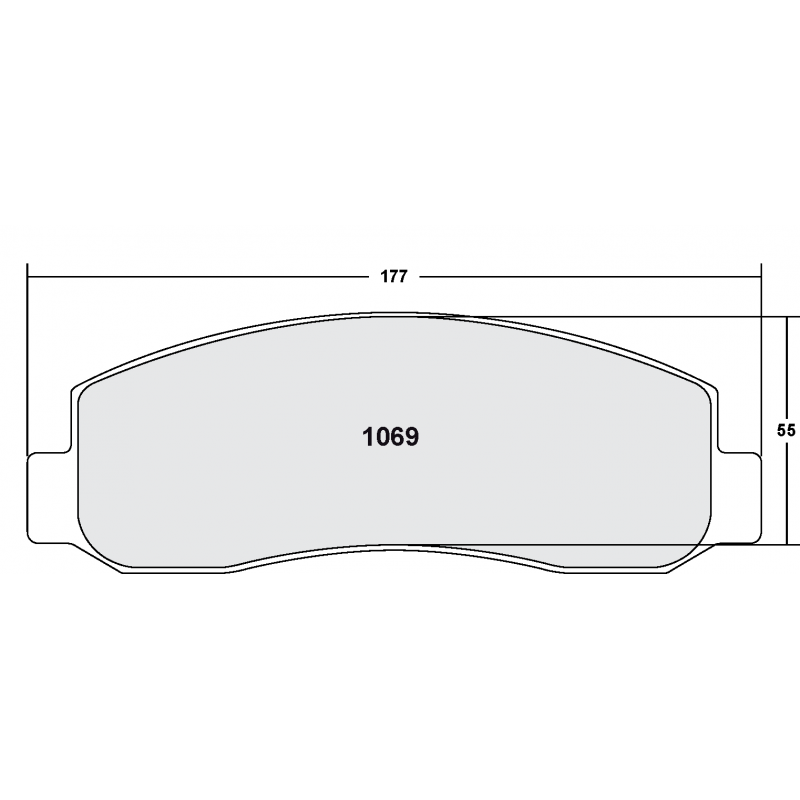 Fast road / track day compound. Street brake pads - PFC
