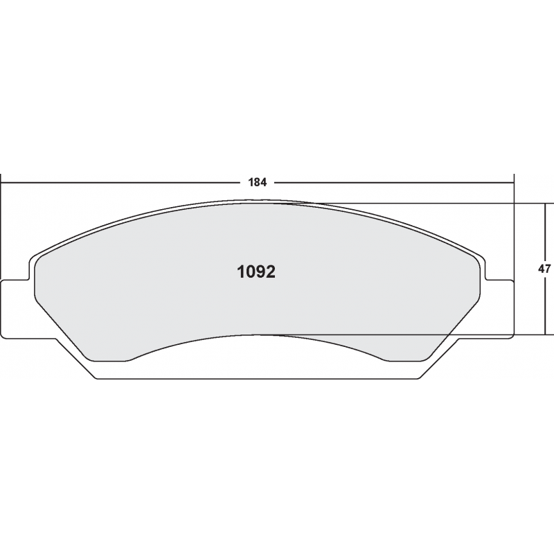 Fast road / track day compound. Street brake pads - PFC