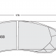 Fast road / track day compound. Street brake pads - PFC