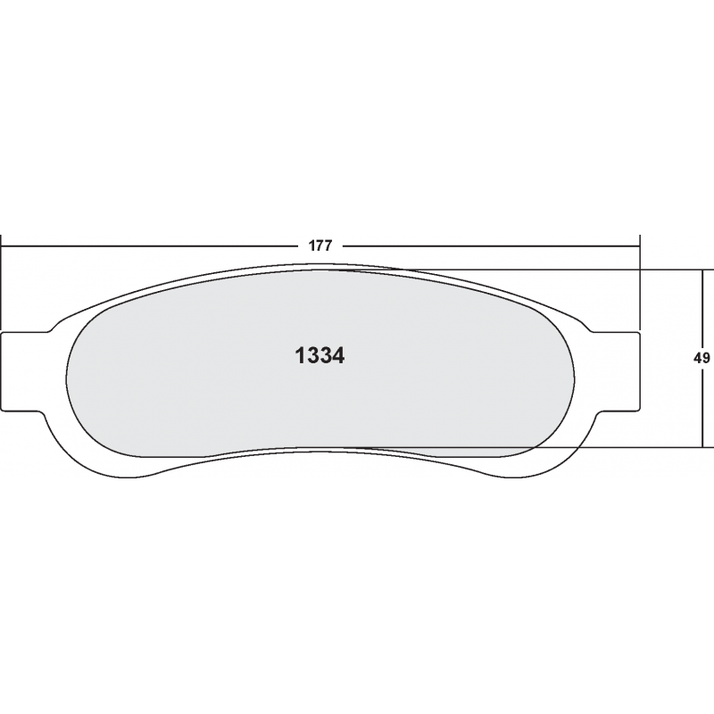Fast road / track day compound. Street brake pads - PFC