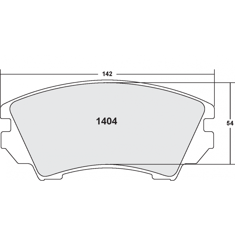 Fast road / track day compound. Street brake pads - PFC