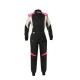 FIRST EVO ELLE OVERALL MY2025 FIA 8856-2018 Black - Fucsia