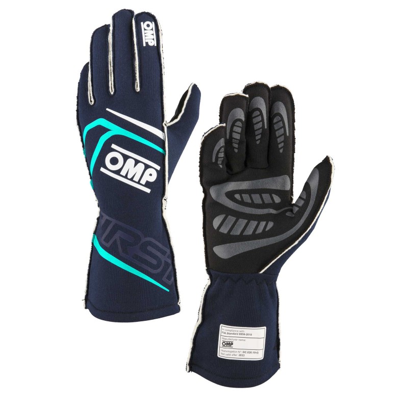 FIRST GLOVES FIA 8856-2018 Blue Tiffany