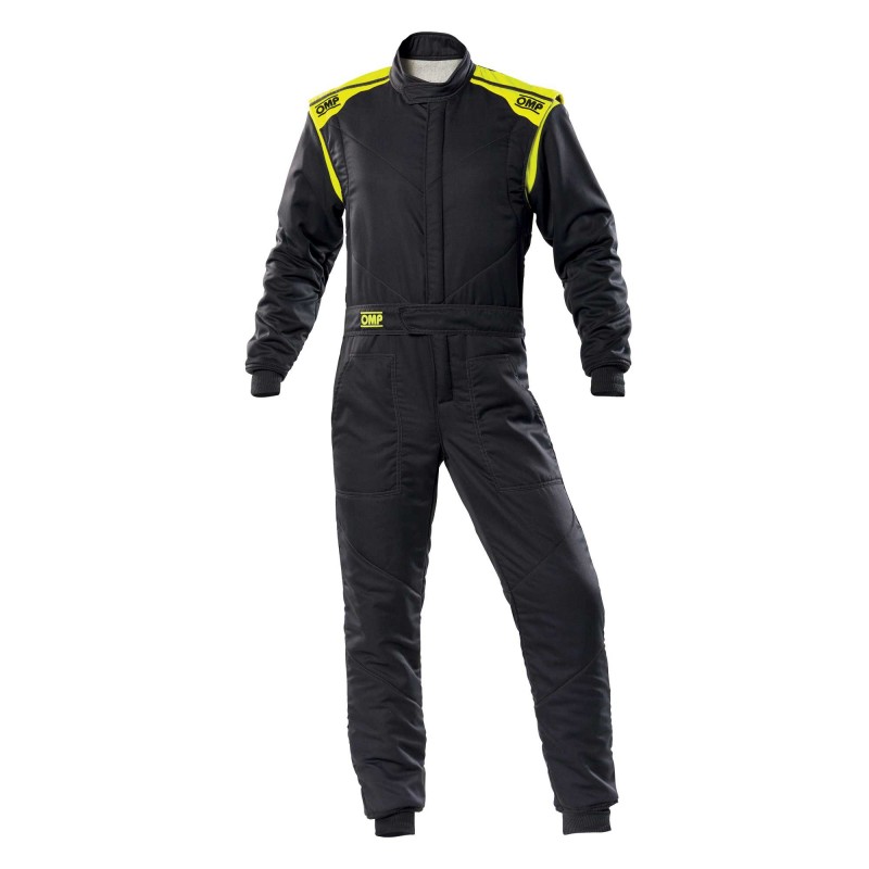 FIRST-S OVERALL FIA 8856-2018 Anthracite - Fluo Yellow