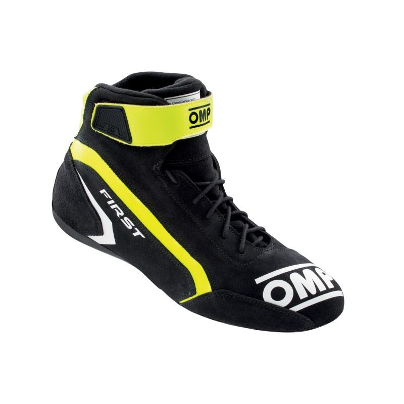 FIRST SHOES FIA 8856-2018  Anthracite - Yellow