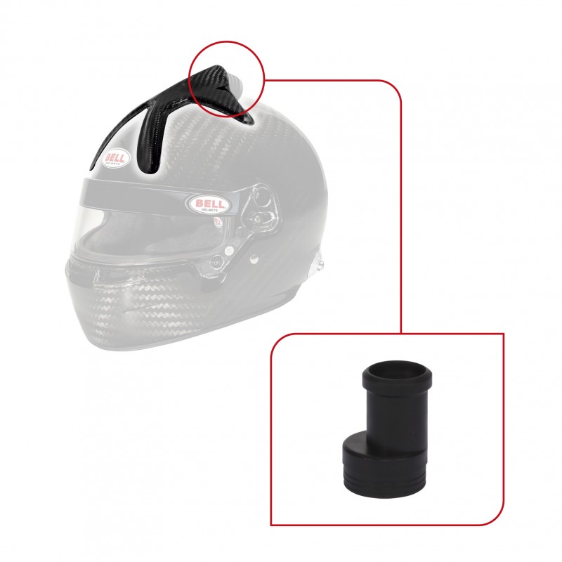 FORCED AIR 10 HOLE TOP/QL NOZZLE (V10) KIT - CARBON BELL HELMET