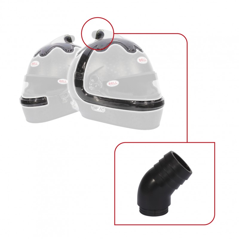 FORCED AIR INTAKE TOP/SIDE V20 - HP7/HP77- 45 DEGREE