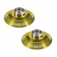 HANS CLIP SET GOLD FIA8858-2010 - BELL HELMET