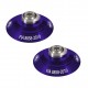 HANS CLIP SET PURPLE FIA8858-2010 - BELL HELMET