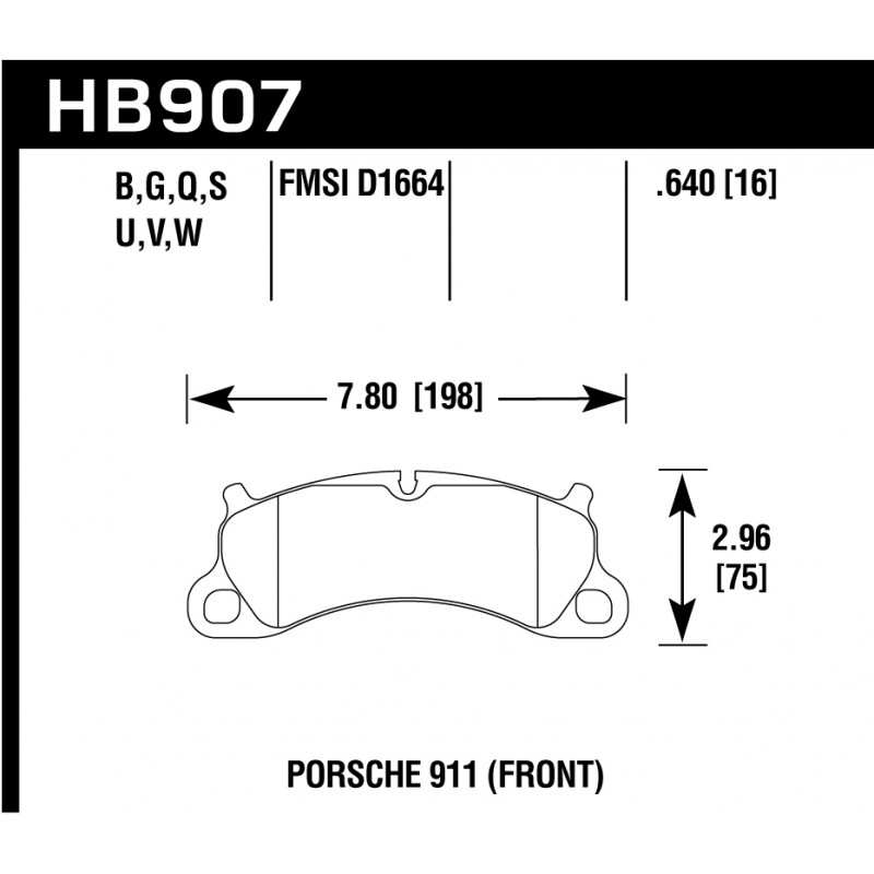 Hawk Brake Pad - DTC-60