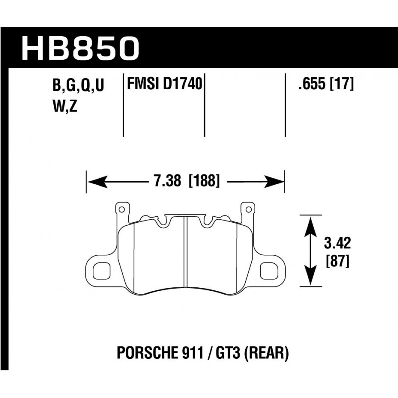 Hawk Brake Pad - DTC-60
