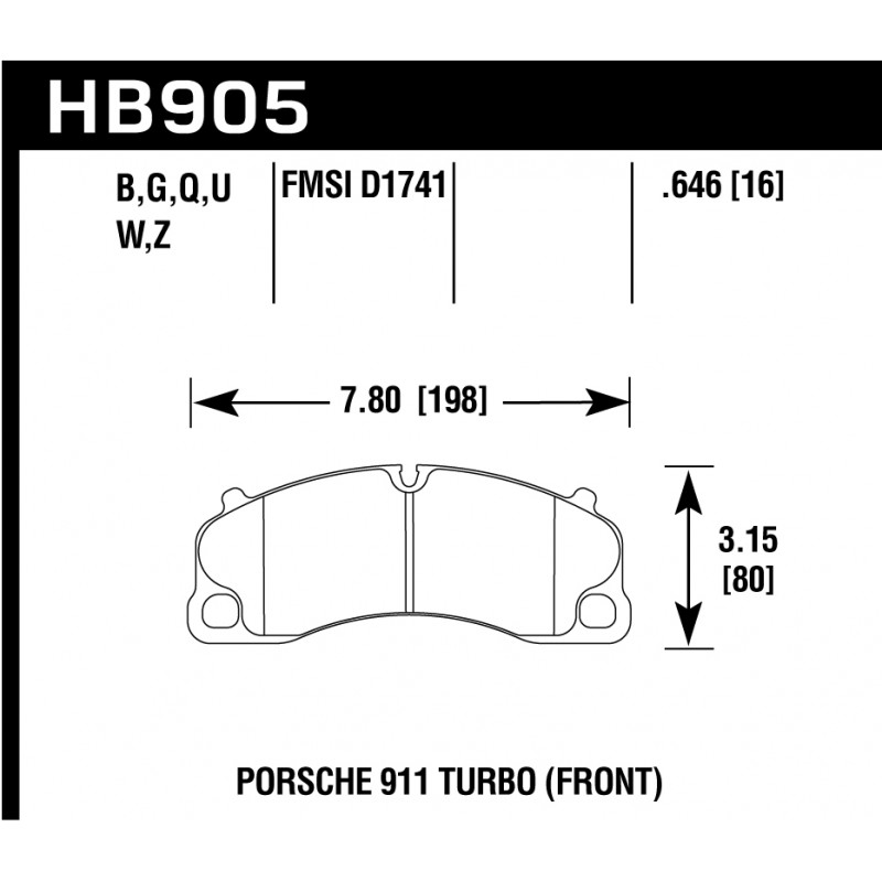 Hawk Brake Pad - DTC-70