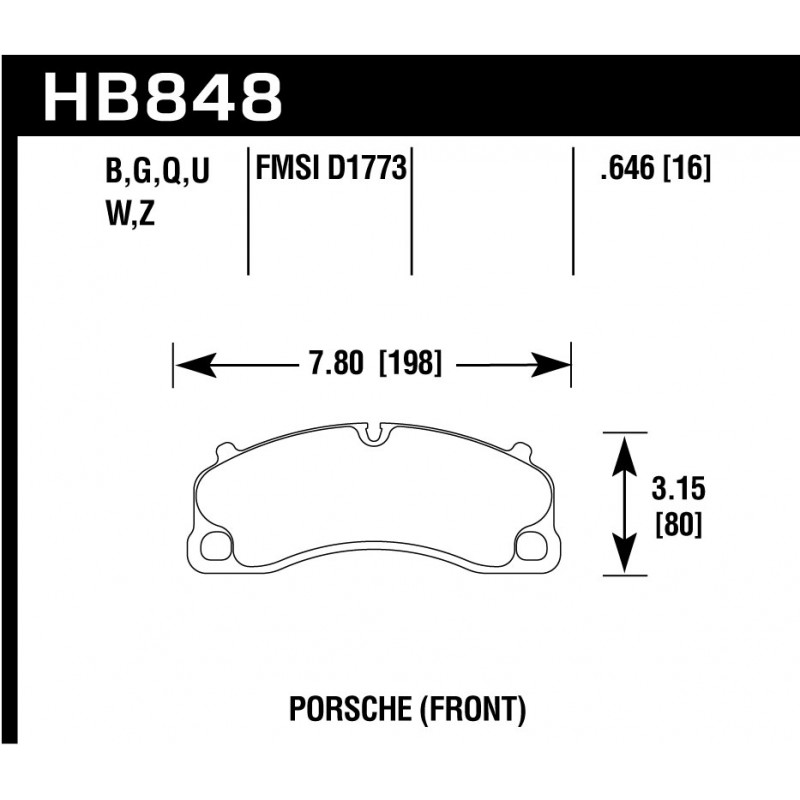 Hawk Brake Pad - DTC-70