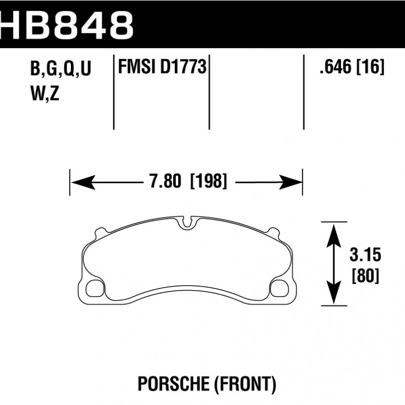 Hawk Brake Pad - DTC-70