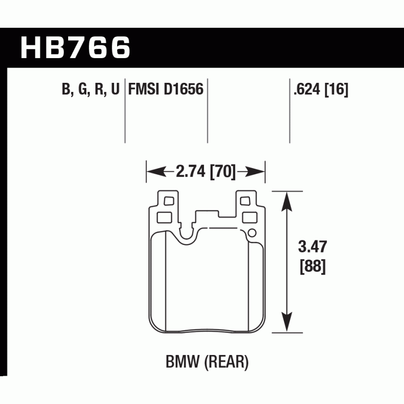 Hawk Brake Pad - DTC-70