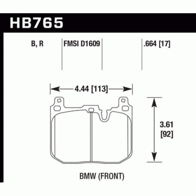 Hawk Brake Pad - DTC-70