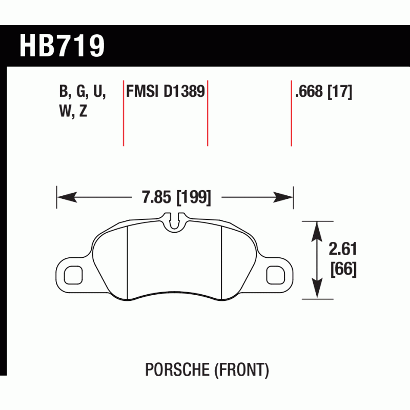Hawk Brake Pad - DTC-70