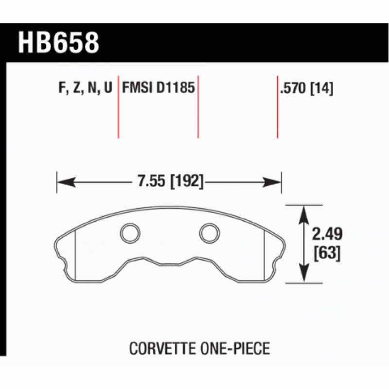 Hawk Brake Pad - DTC-80