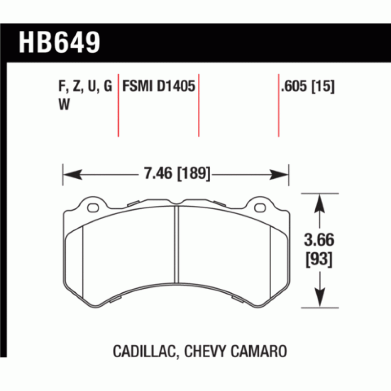 Hawk Brake Pad - DTC-80