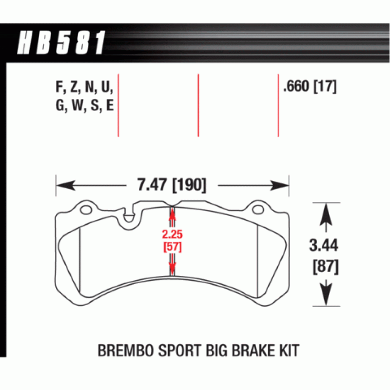 Hawk Brake Pad - DTC-80