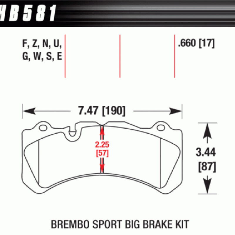 Hawk Brake Pad - DTC-80