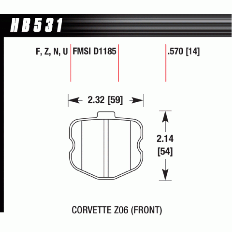Hawk Brake Pad - DTC-80