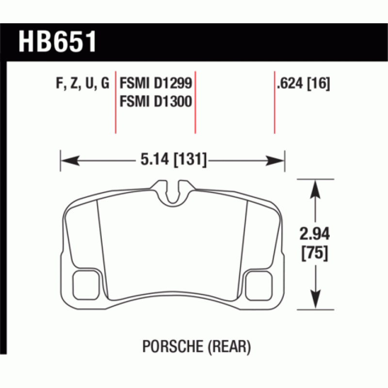 Hawk Brake Pad - ER-1