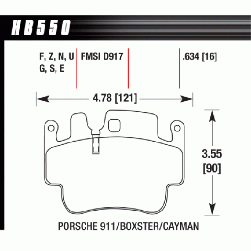 Hawk Brake Pad - ER-1